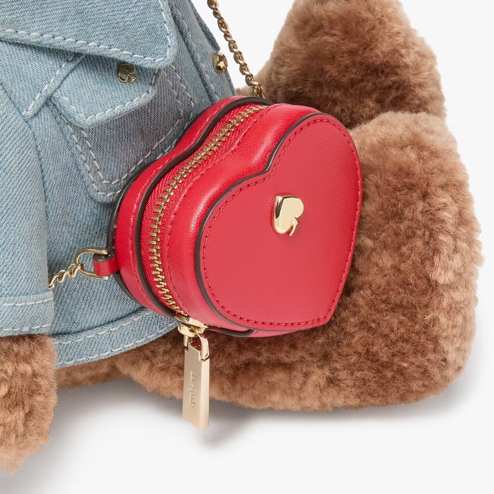 Kate Spade Denim Katey Bear Crossbody - Picture 9 of 16